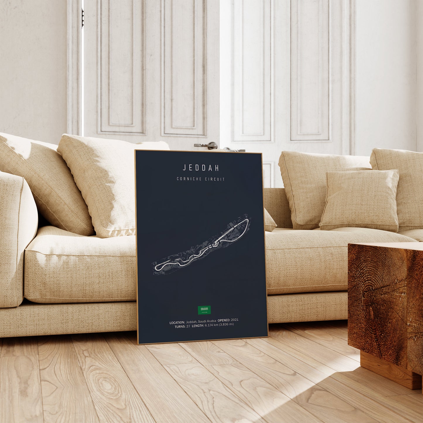 Formel 1 Rennstrecken Poster 2026 · Geschenkidee · Deko Print ohne Rahmen