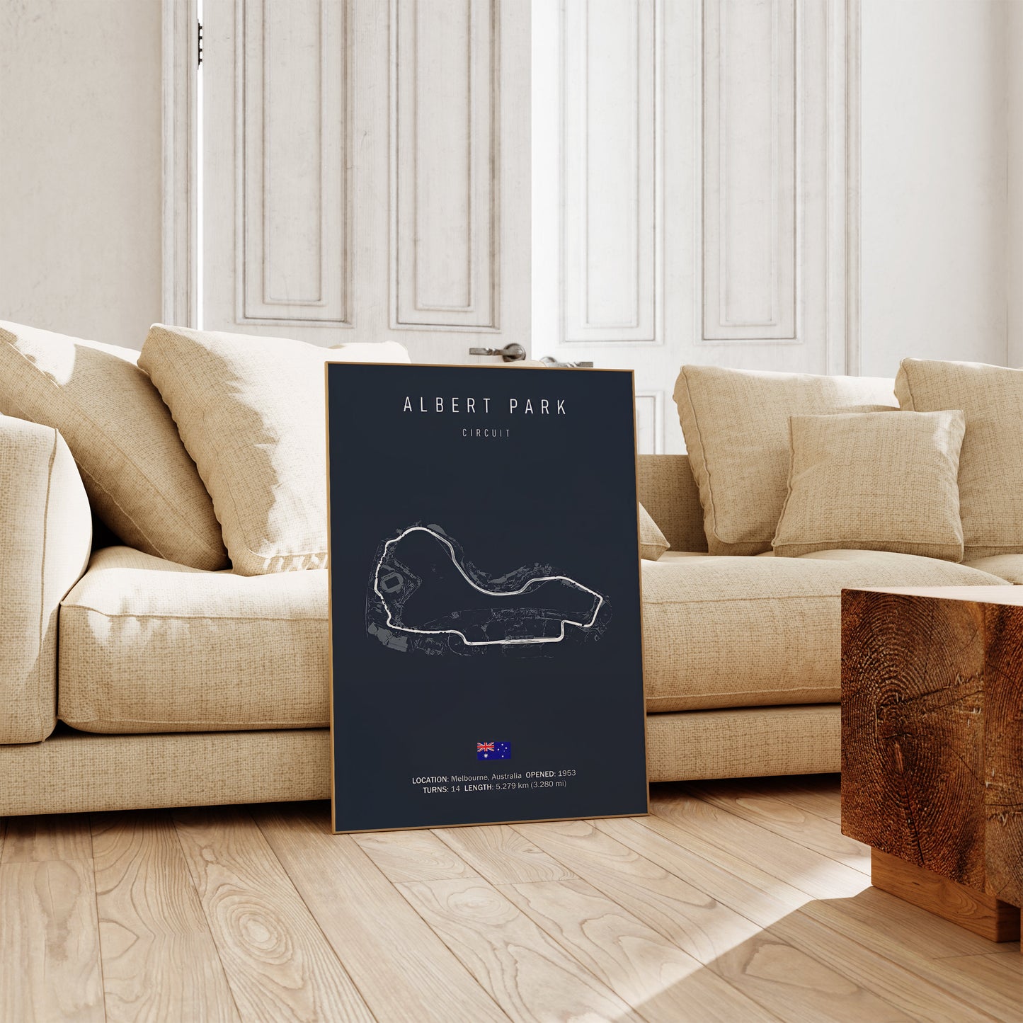 Formel 1 Rennstrecken Poster 2026 · Geschenkidee · Deko Print ohne Rahmen