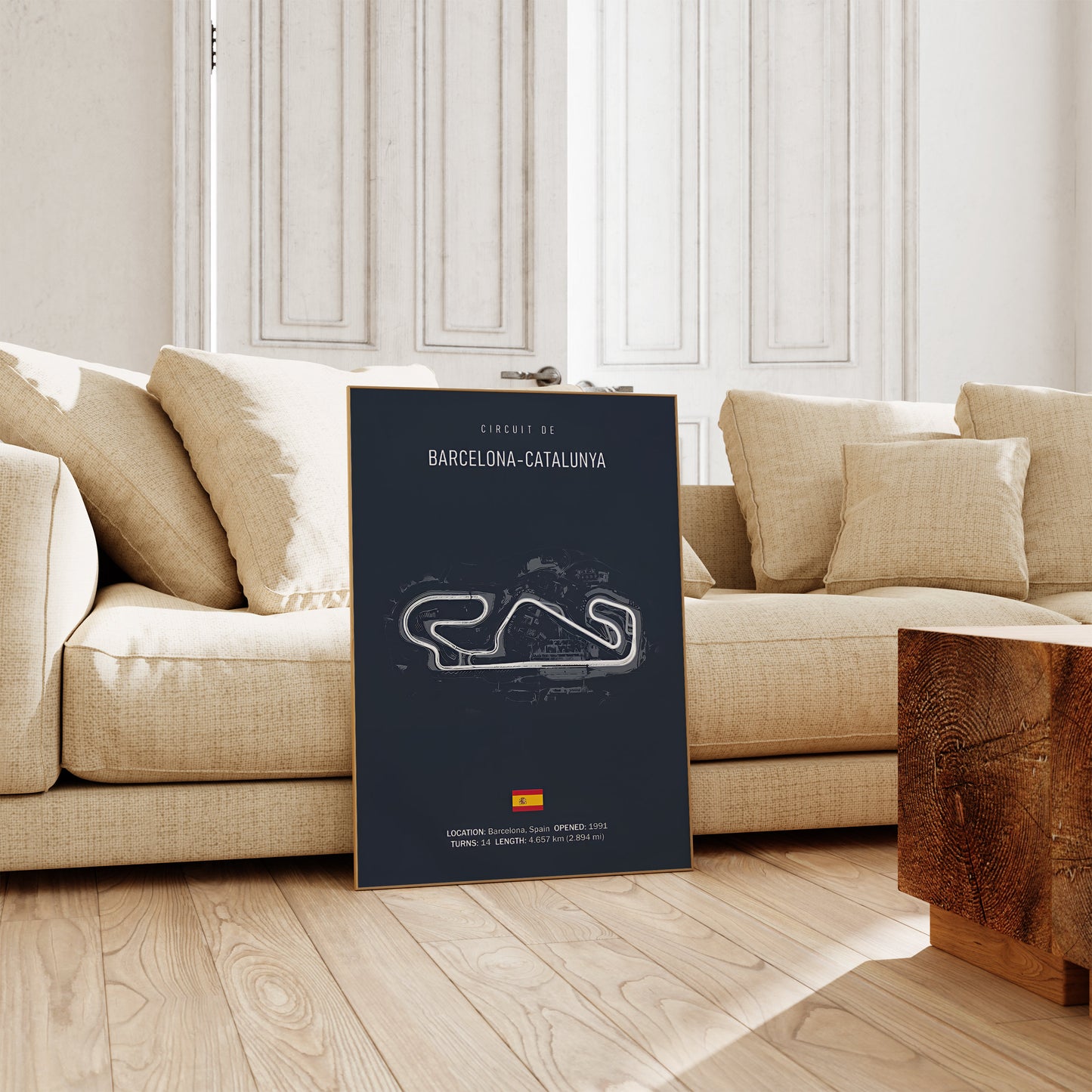 Formel 1 Rennstrecken Poster 2026 · Geschenkidee · Deko Print ohne Rahmen