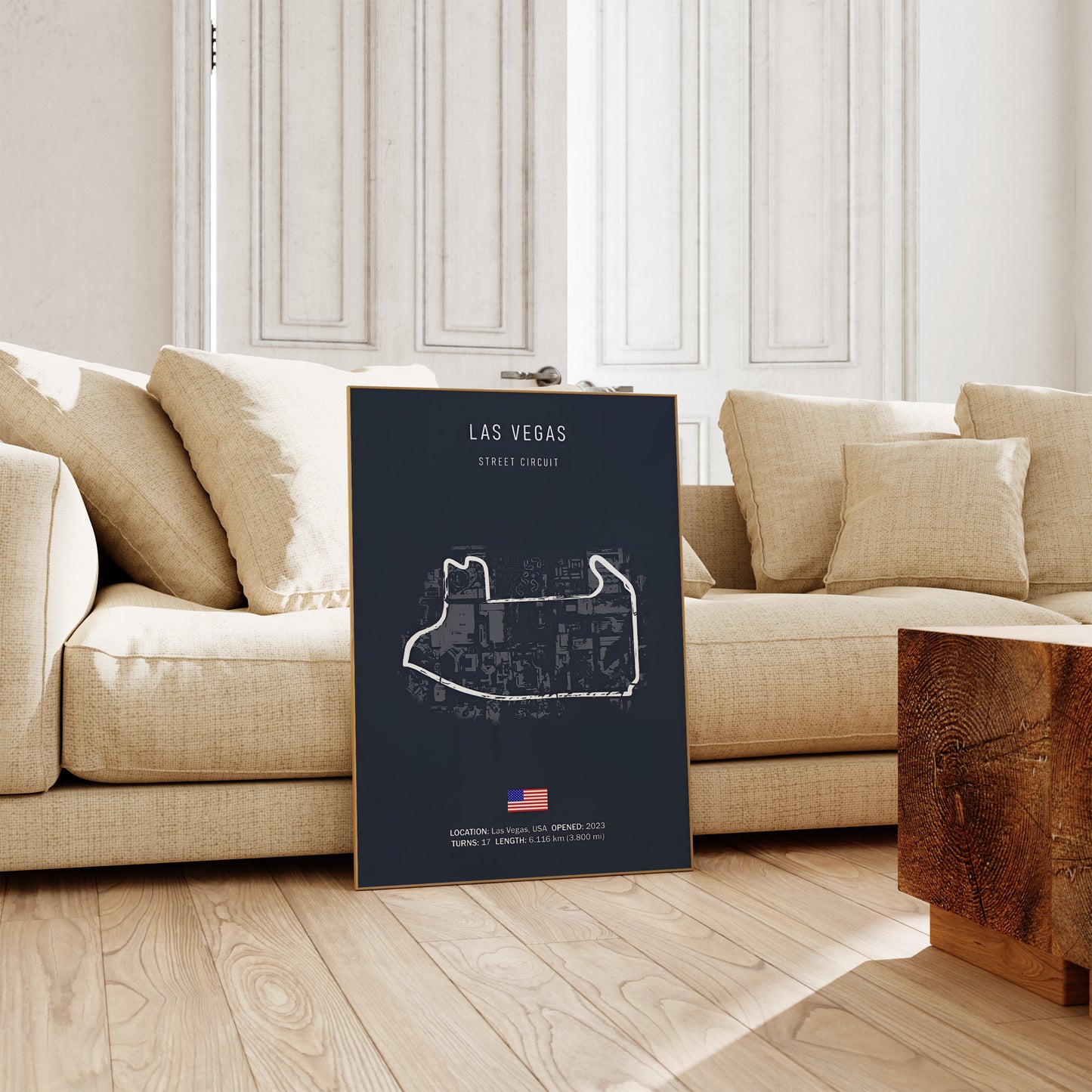 Formel 1 Rennstrecken Poster 2026 · Geschenkidee · Deko Print ohne Rahmen