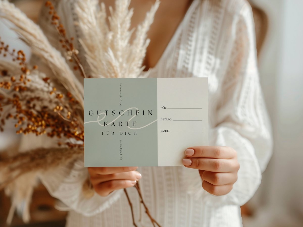 JUSTGOODMOOD - GUTSCHEIN - justgoodmood