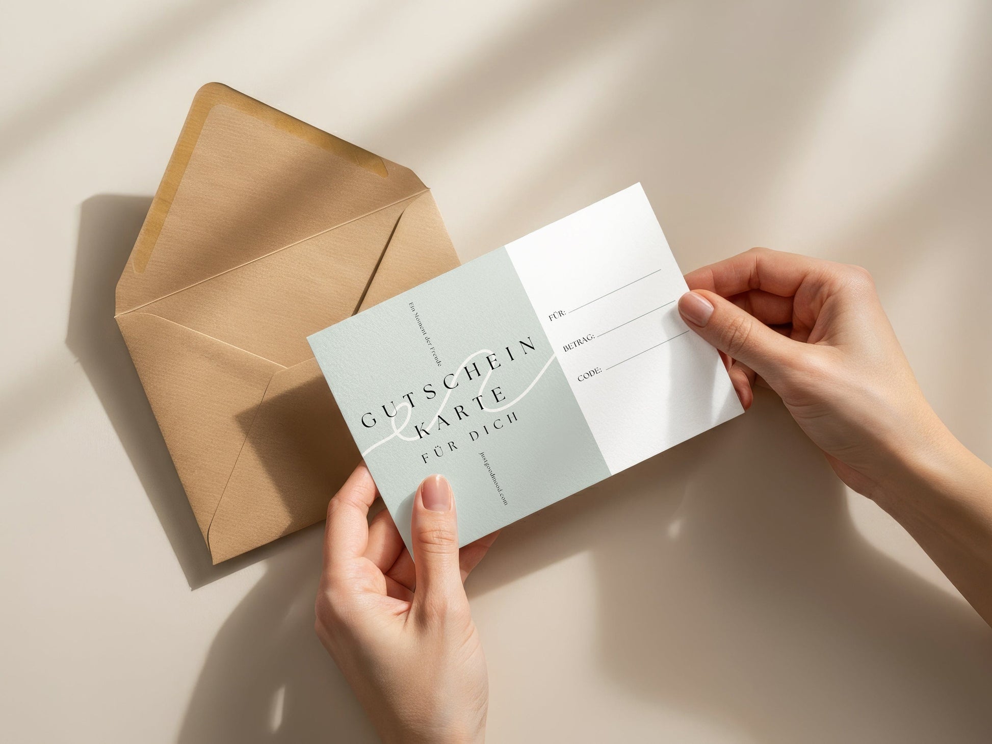 JUSTGOODMOOD - GUTSCHEIN - justgoodmood