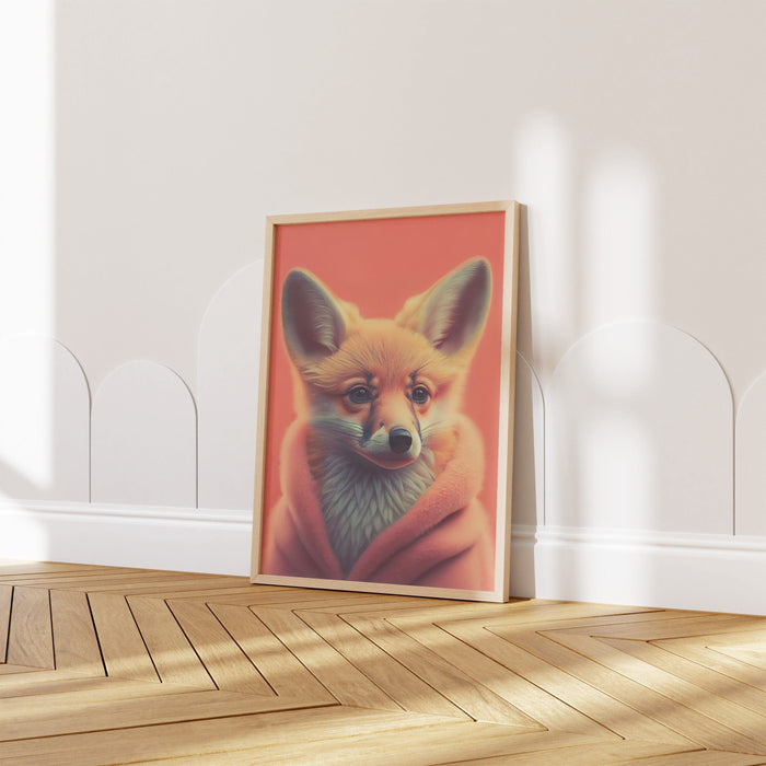 JUSTGOODMOOD Kinderzimmer Poster – Edler Baumwolldruck