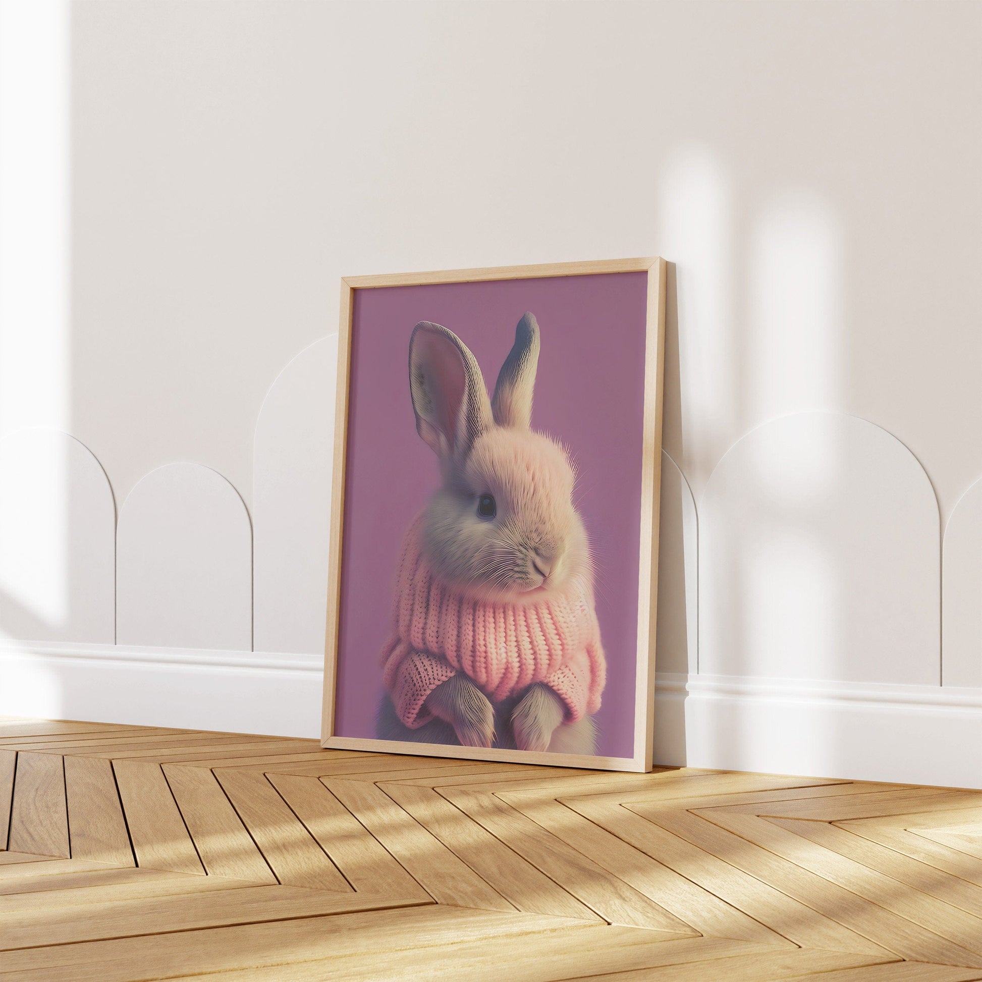 Kinderzimmer Poster Tiere Fuchs Elefant Bär Nashorn Erdmännchen · Kinderzimmer Bilder · Wand Deko · Kunst Druck · Deko Print · ohne Rahmen - justgoodmood
