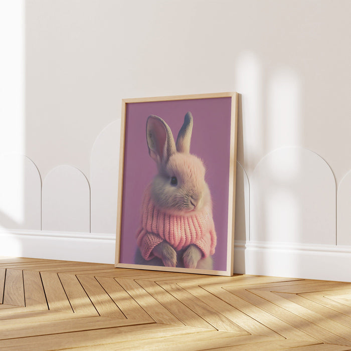 JUSTGOODMOOD Kinderzimmer Poster – Edler Baumwolldruck
