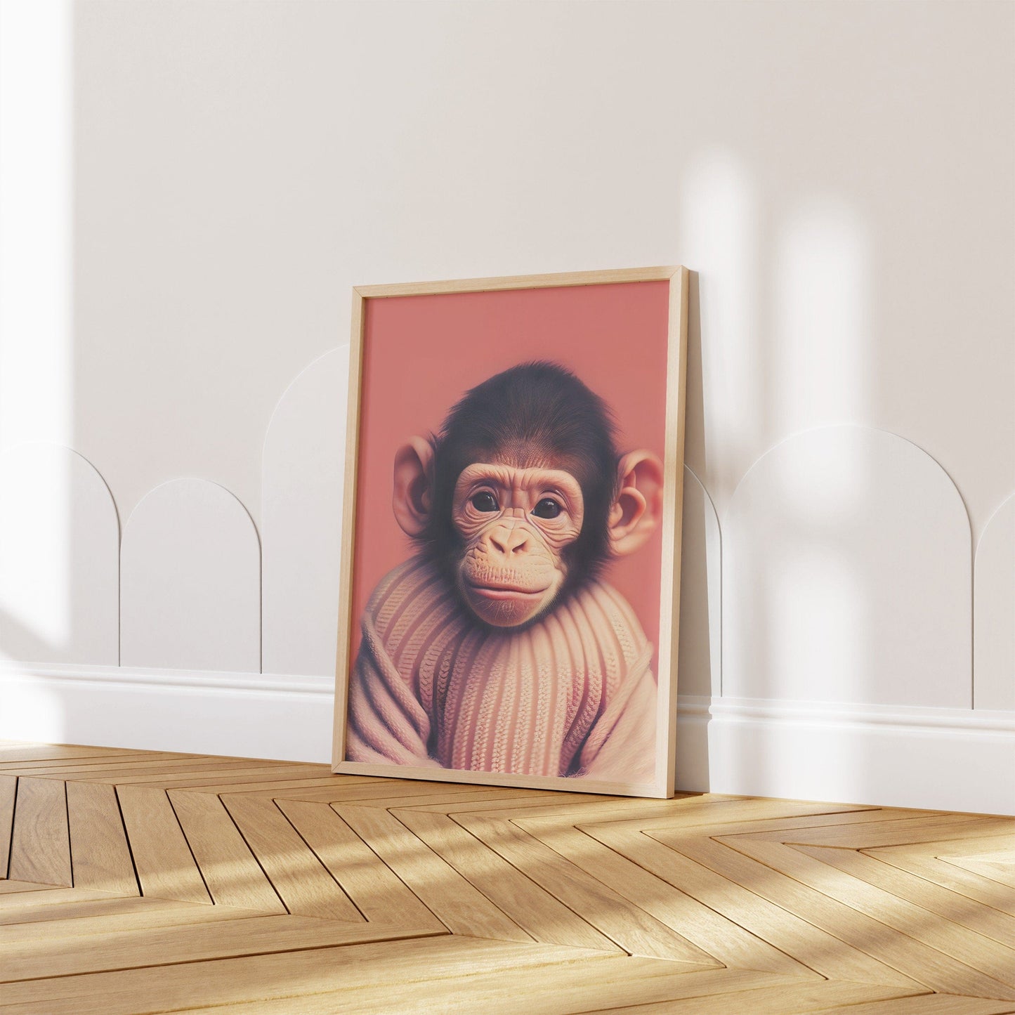 Kinderzimmer Poster Tiere Fuchs Elefant Bär Nashorn Erdmännchen · Kinderzimmer Bilder · Wand Deko · Kunst Druck · Deko Print · ohne Rahmen - justgoodmood