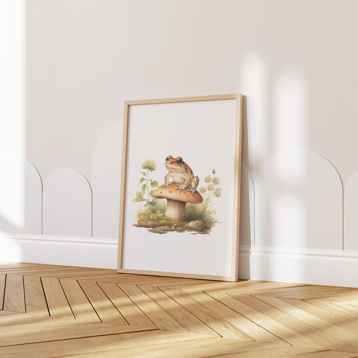 Kinderzimmer Poster Tiere Wald Wasserfarben · Wanddekoration Kinderzimmer Geschenkidee · Wand Deko · Kunst Druck · Deko Print · ohne Rahmen - justgoodmood