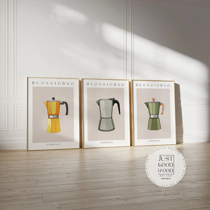 Küche Wand Kunst Poster – Premium Baumwoll-Canvas