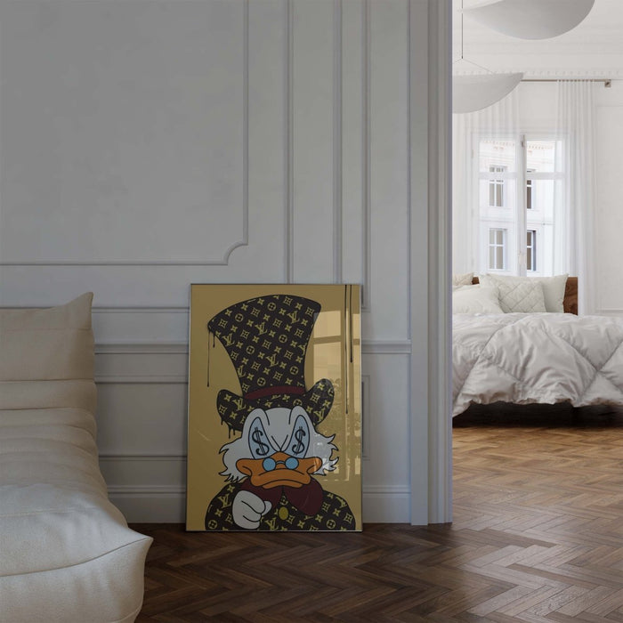 JUSTGOODMOOD Duck Poster – Moderne Canvas Kunst