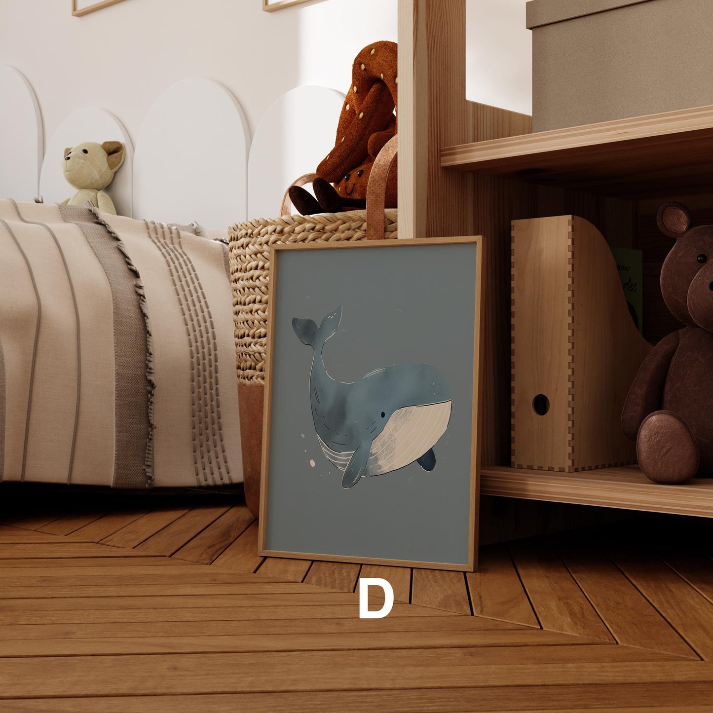 Magische Unterwasserwelt Poster Kinderzimmer · Geschenkidee für Kinder ·Märchenhafte Ozeane · Ozean - Abenteuer ·Deko Print ohne Rahmen - justgoodmood