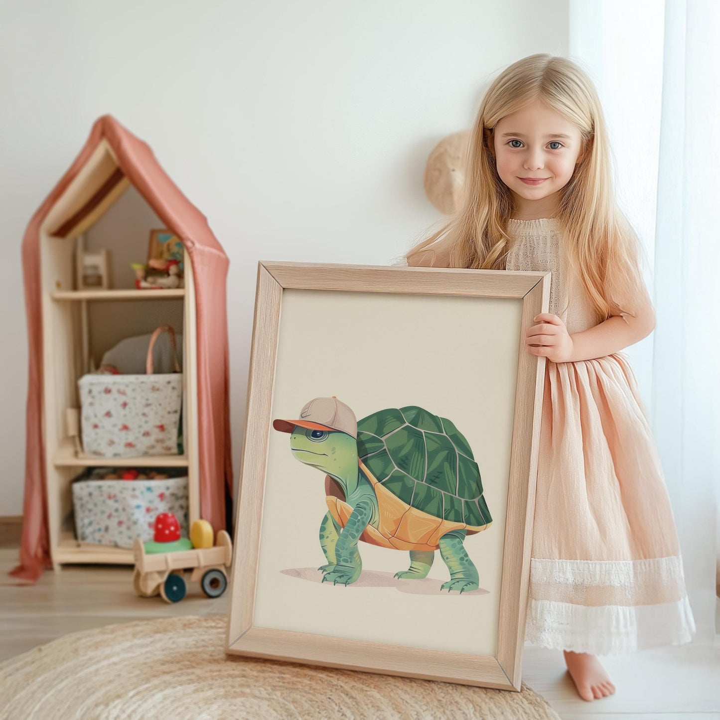 Magische Unterwasserwelt Poster Kinderzimmer · Geschenkidee für Kinder ·Märchenhafte Ozeane · Ozean - Abenteuer ·Deko Print ohne Rahmen - justgoodmood