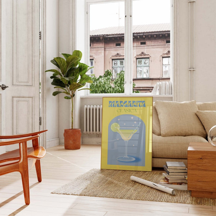 JUSTGOODMOOD Margarita Poster – Premium Cotton Canvas