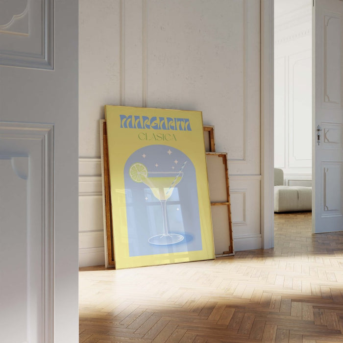 JUSTGOODMOOD Margarita Poster – Premium Cotton Canvas