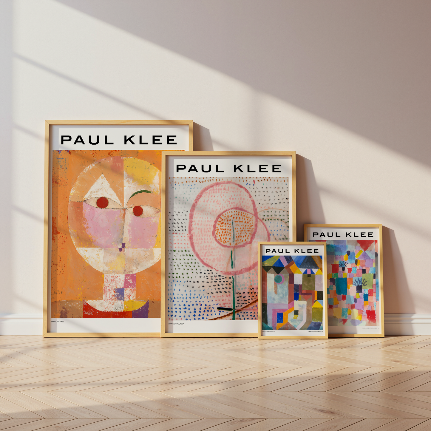 Kunst Poster · Geschenkidee · Paul Klee Abstrakte Malerei Geometrische Formen Expressionismus · Dekoprint ohne Rahmen
