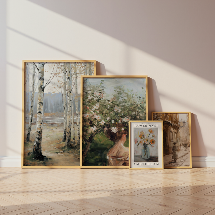 JUSTGOODMOOD Poster – Premium Baumwoll-Kunst mit Stil