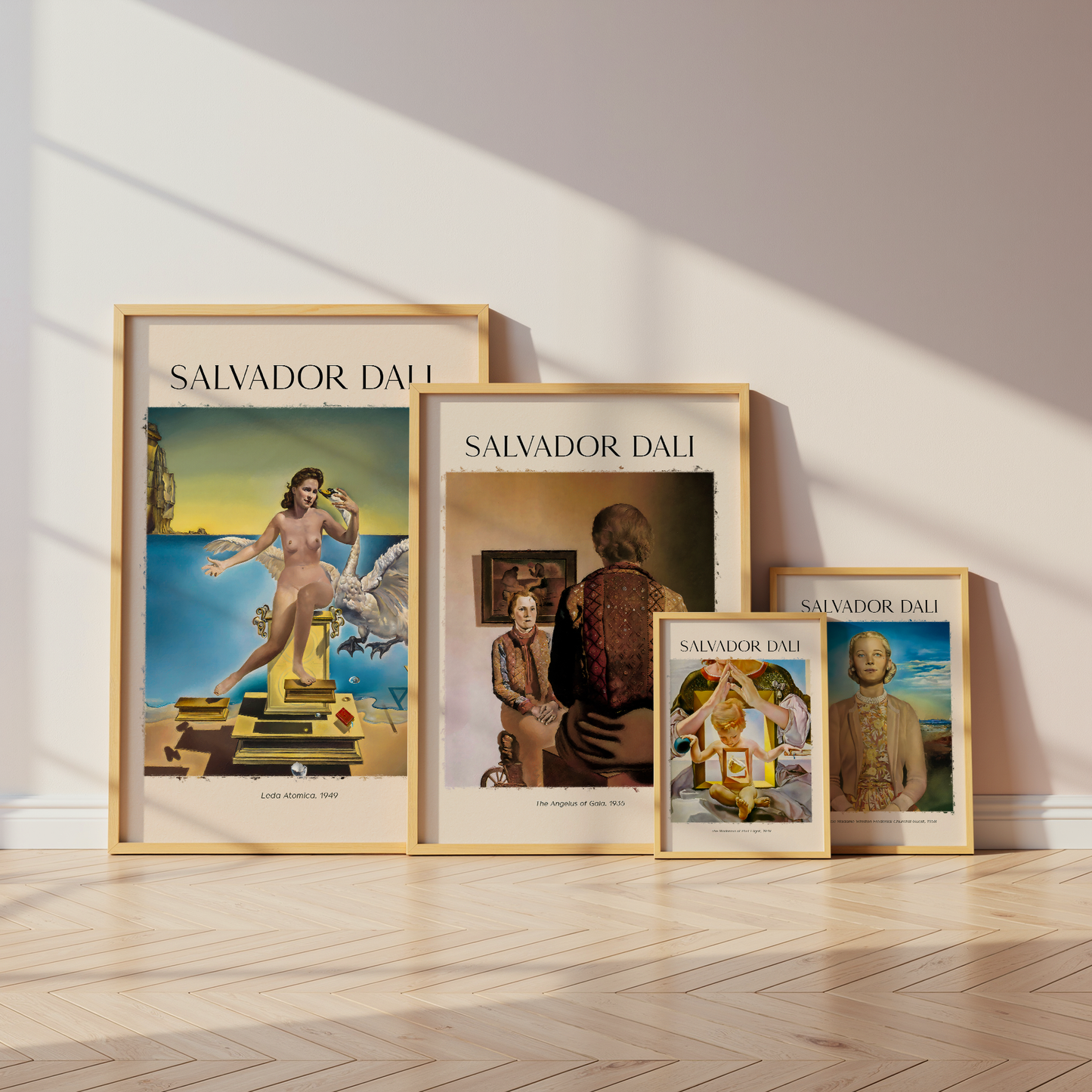 Salvador Dalí Poster · Geschenkidee · Surrealistische Porträts Traumlandschaften Ikonische Meisterwerke · Dekoprint ohne Rahmen