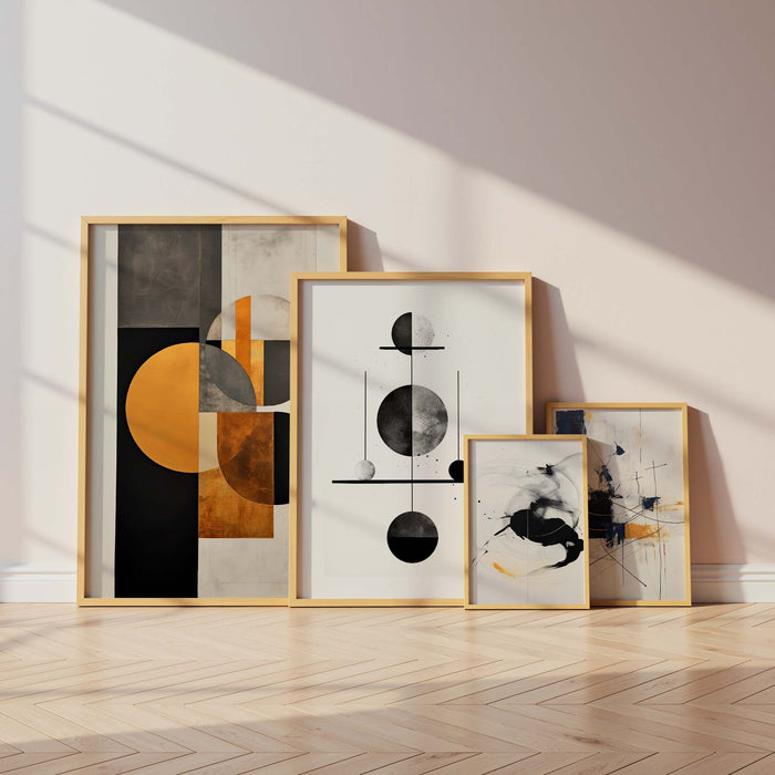 JUSTGOODMOOD Poster – Edles Baumwoll-Canvas & lebendige
