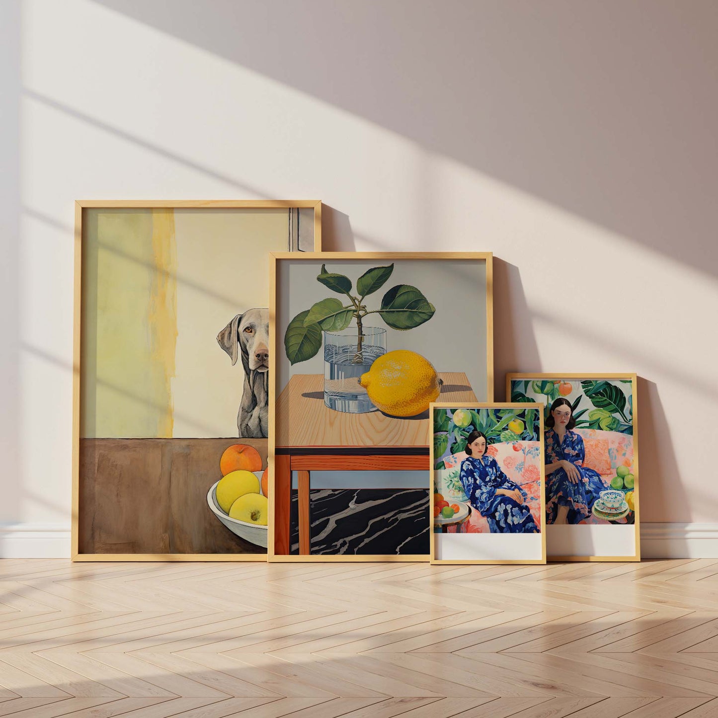 Moderne Kunst Poster · Geschenkidee · Moderne Porträts Stillleben und Abstrakte Kunst · Dekoprint ohne Rahmen