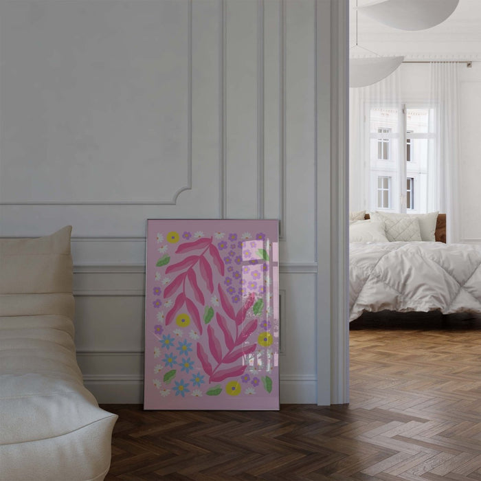 JUSTGOODMOOD Palmenblatt Poster – Modern & Premium