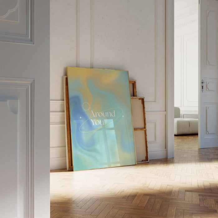 JUSTGOODMOOD Poster: Positive Energy auf edlem
