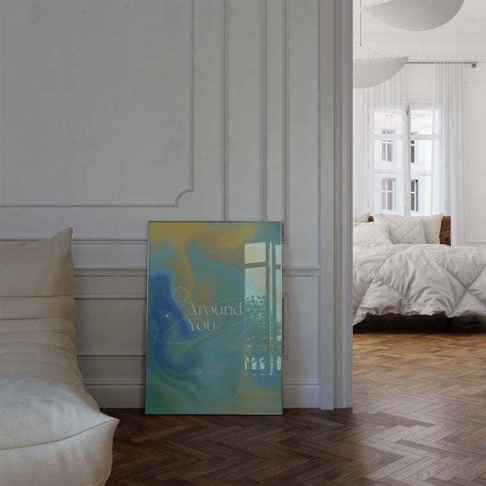 JUSTGOODMOOD Poster: Positive Energy auf edlem