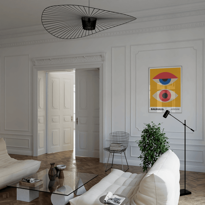 Poster Bauhaus Augen – Premium Baumwoll-Print
