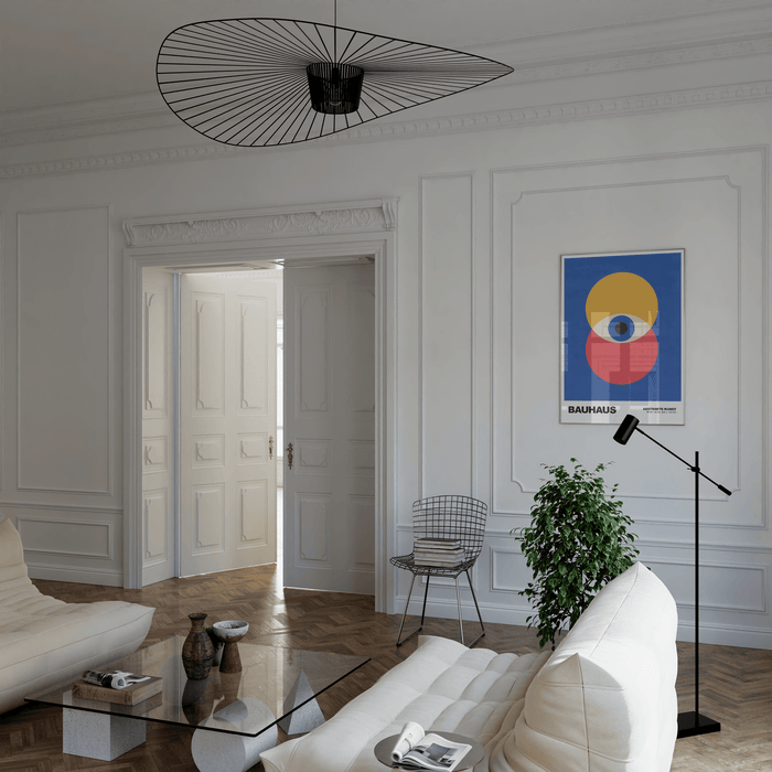 JUSTGOODMOOD Bauhaus Poster – Hochwertiger Baumwolldruck