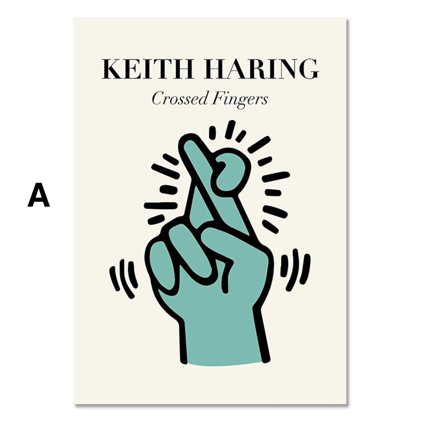 Poster Blumen Markt Tokio Henry Matisse & Keith Haring als Deko Print ohne Rahmen