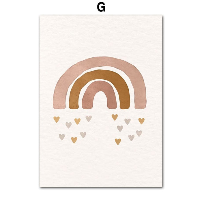 JUSTGOODMOOD Boho Poster – Lebendige Farben & Qualität