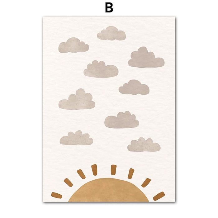 JUSTGOODMOOD Boho Poster – Lebendige Farben & Qualität