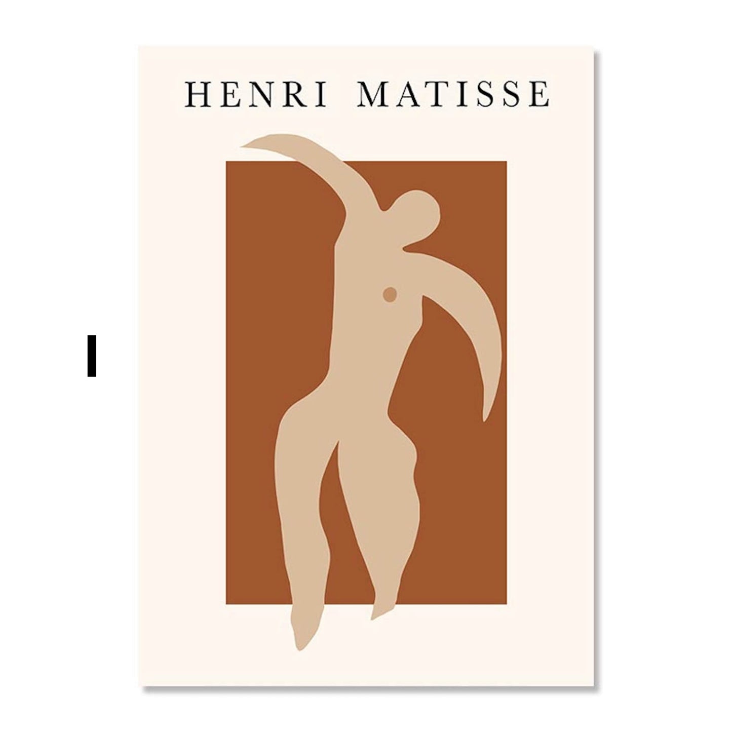 Poster Boho Sonne Linien und Geometrische Formen als Deko Print ohne Rahmen