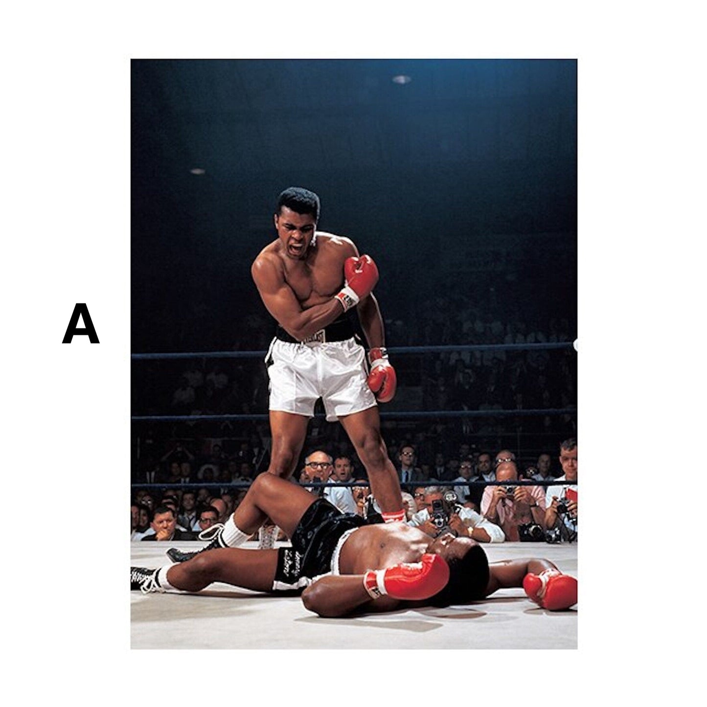 Poster Boxer Muhammad Ali Größter aller Zeiten in verschiedenen Farben als Deko Print ohne Rahmen