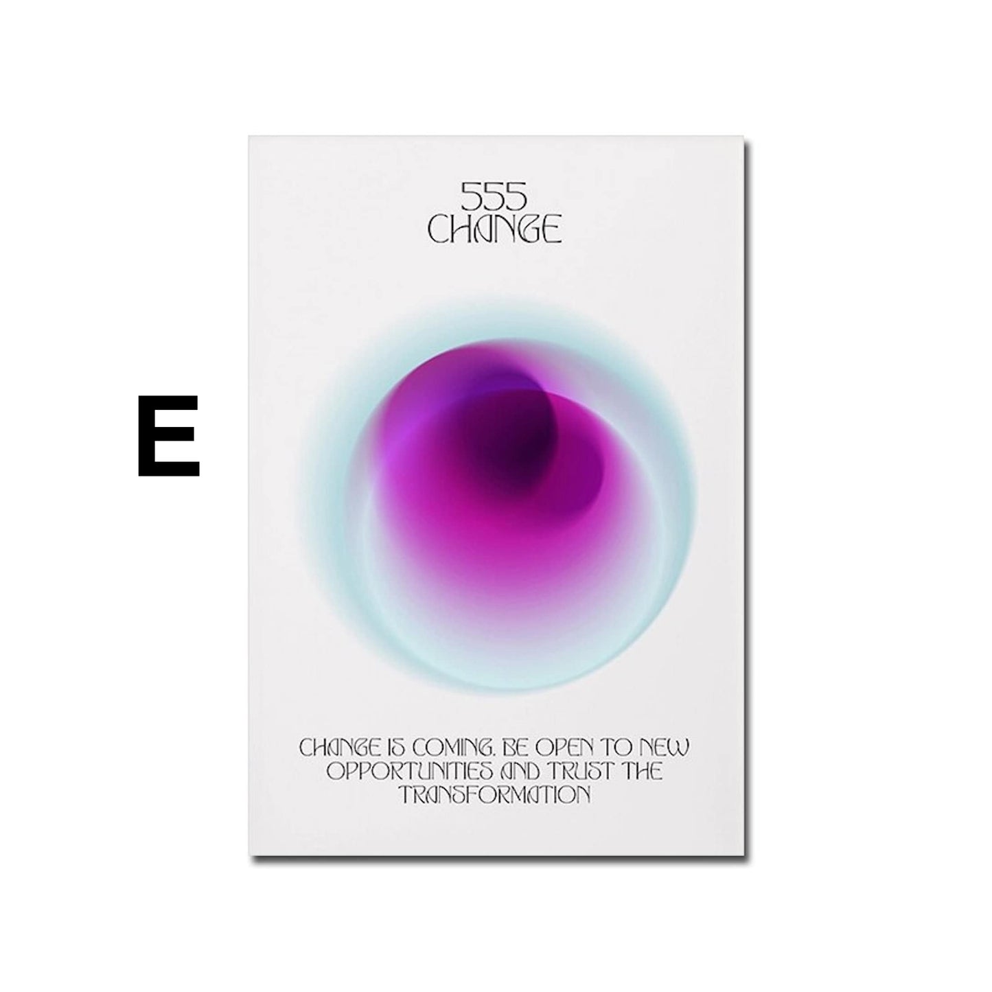Poster Engel Zahlen Bedeutung als Print ohne Rahmen
