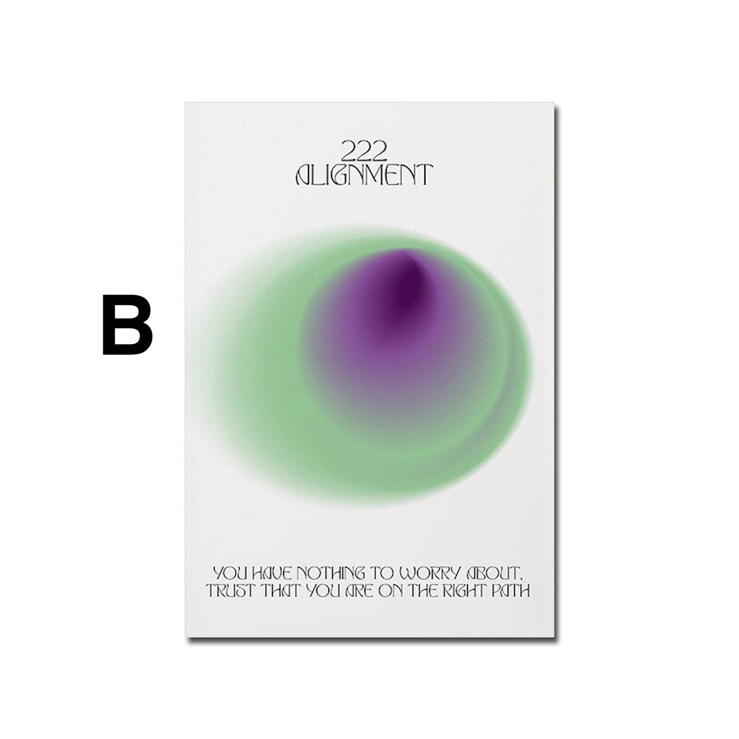 Poster Engel Zahlen Bedeutung als Print ohne Rahmen