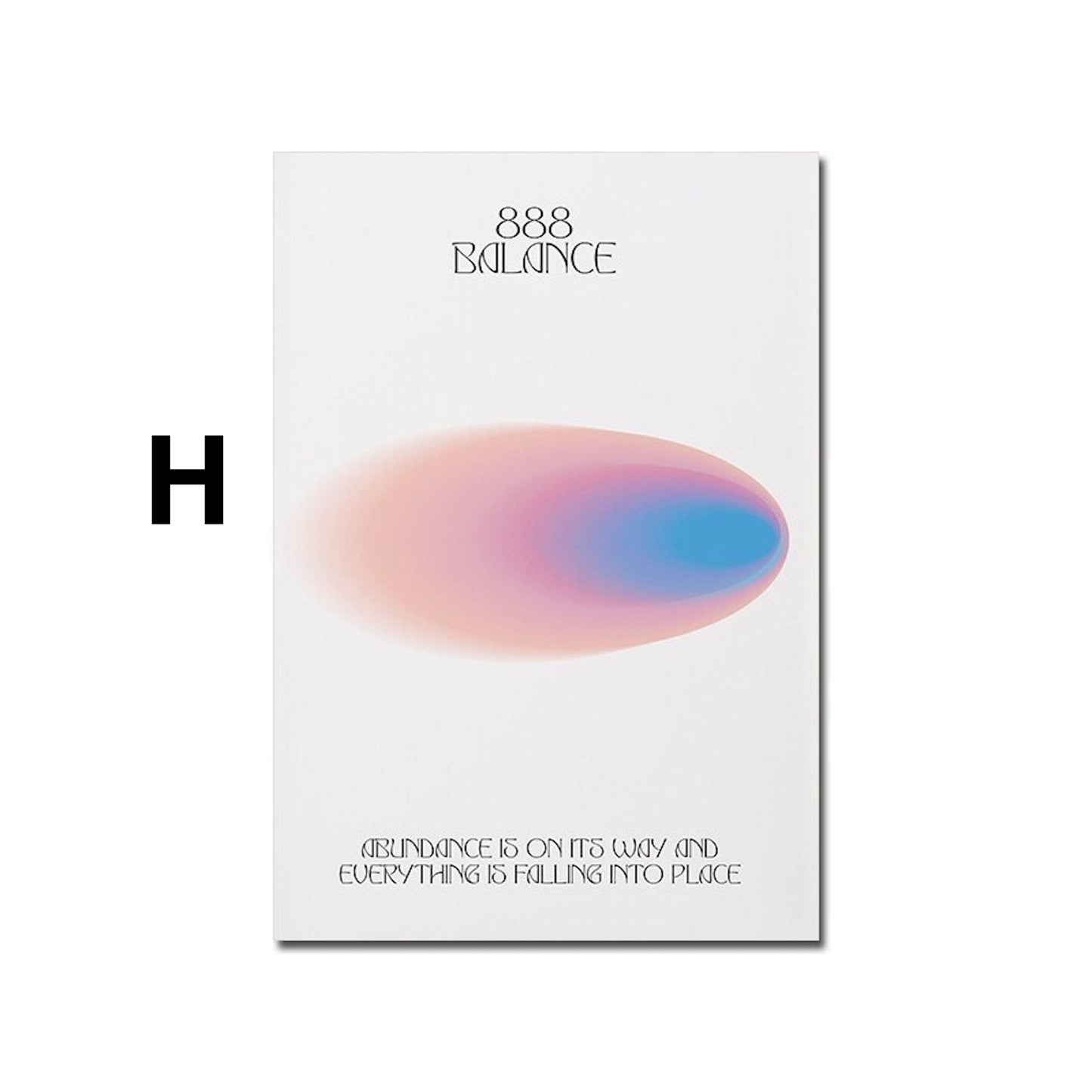Poster Engel Zahlen Bedeutung als Print ohne Rahmen