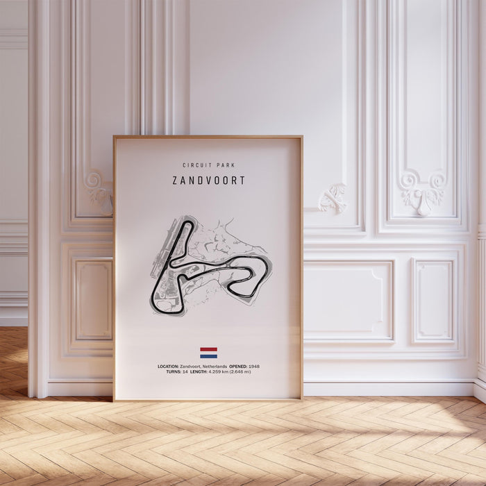 JUSTGOODMOOD Formel 1 Poster – Zandvoort 2026 Edition