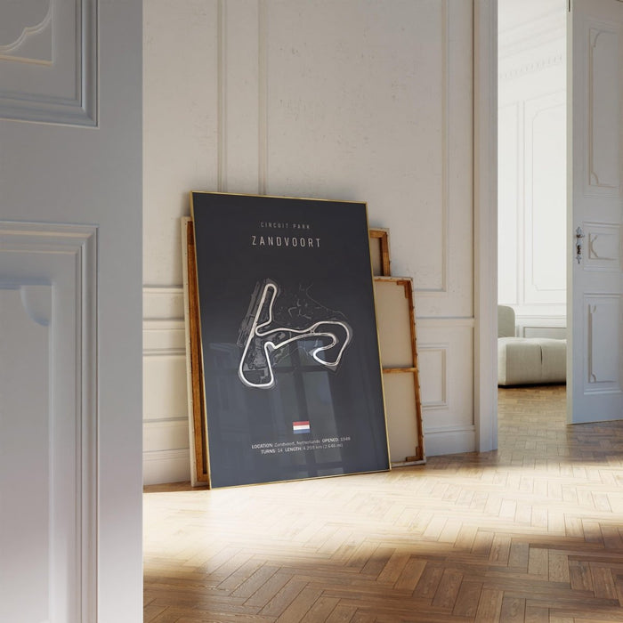 JUSTGOODMOOD Formel 1 Poster – Premium Baumwollprint