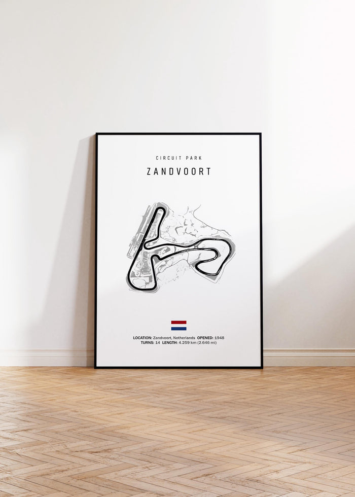 JUSTGOODMOOD Formel 1 Poster – Zandvoort 2026 Edition