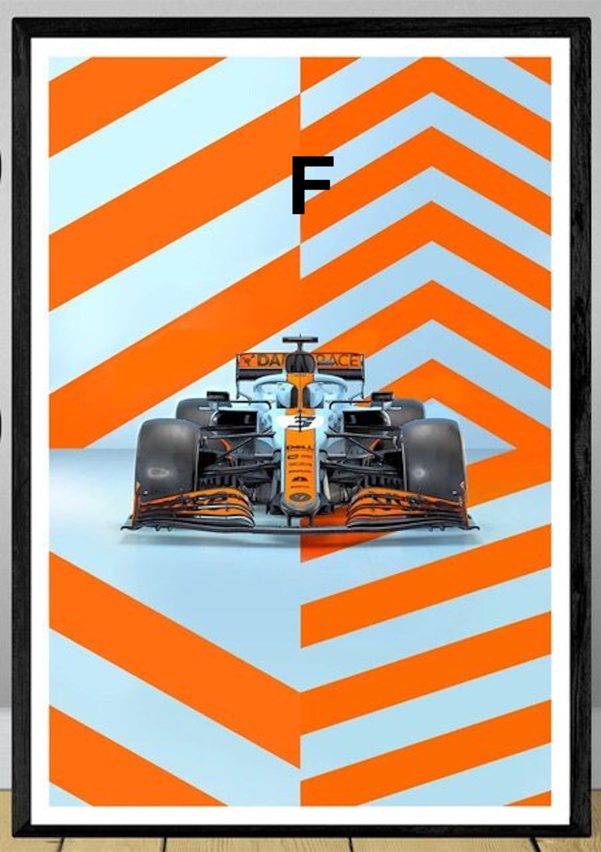 Poster Formel 1 Rennwagen Grand Prix Rennfahrer ·  Deko Print ohne Rahmen