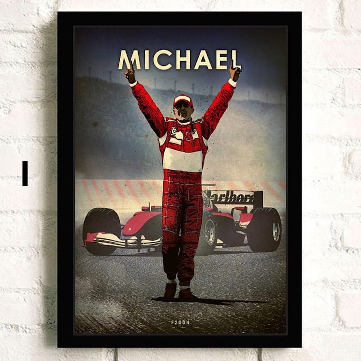 Poster Formel 1 Rennwagen Grand Prix Rennfahrer Legenden ·  Deko Print ohne Rahmen