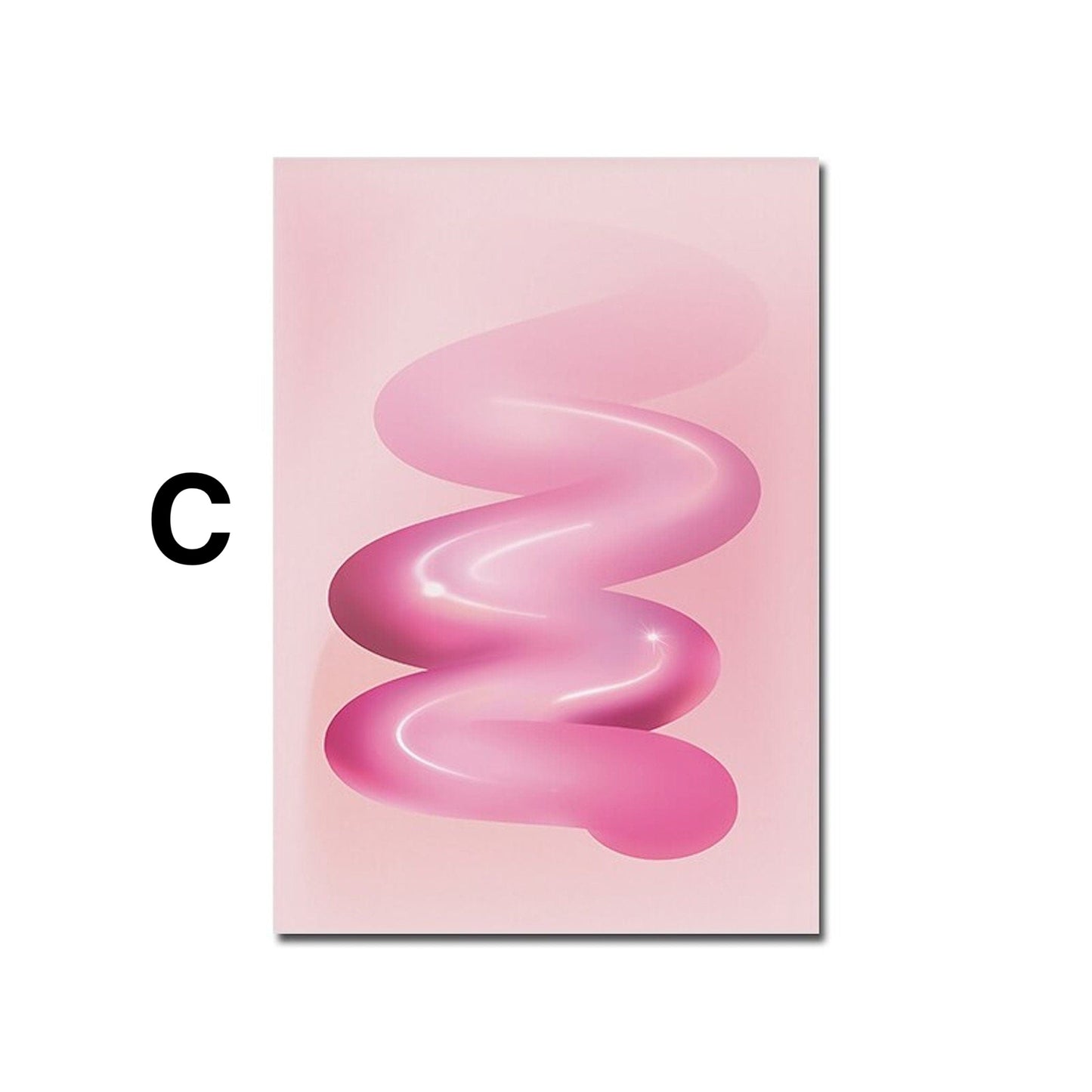 Poster Gedanken Energie Positiv Mindset · Wohnkultur| Bilder Wohnzimmer | Wandbilder Schlafzimmer | Deko Print ohne Rahmen | Bilder