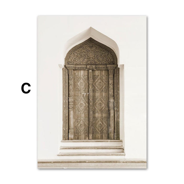 JUSTGOODMOOD Kaaba Ayasofia Poster – Museum-Qualität