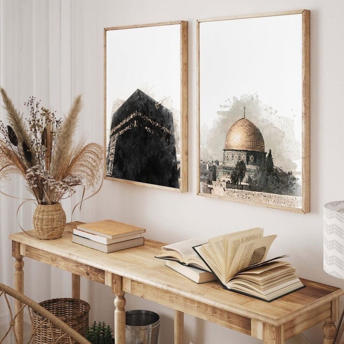Poster  Moschee Mekka Kaaba · Wandbilder Wohnzimmer & Schlafzimmer · Wand Deko · Kunst Druck · ohne Rahmen
