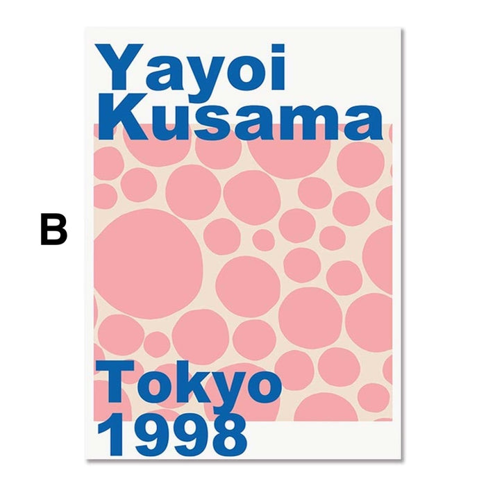 JUSTGOODMOOD Yayoi Kusama Kürbis – Premium Print