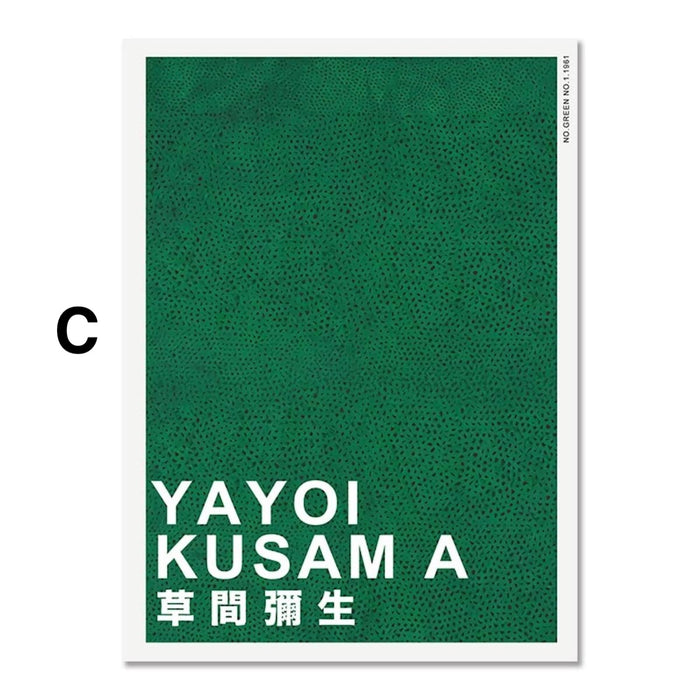 JUSTGOODMOOD Yayoi Kusama Kürbis – Premium Print