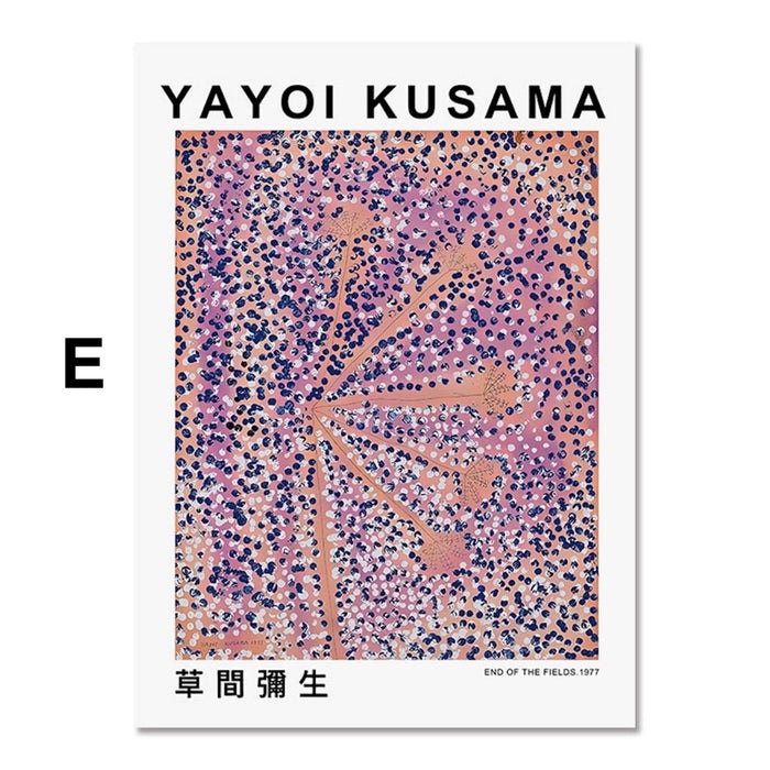 JUSTGOODMOOD Yayoi Kusama Kürbis – Premium Print