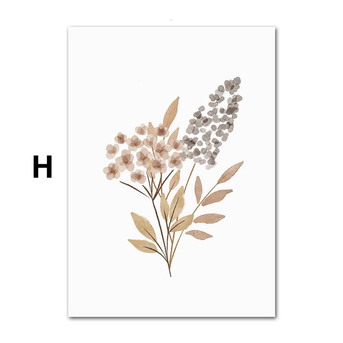 Poster Kinder Boho Stil – Premium Baumwoll-Canvas