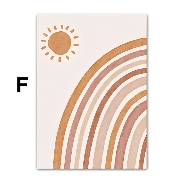 JUSTGOODMOOD Alpaka Poster – Farbintensive Kinder Deko
