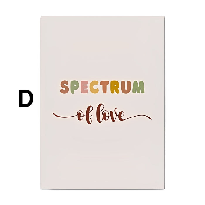 JUSTGOODMOOD Poster Kinderzimmer – Premium Cotton Art