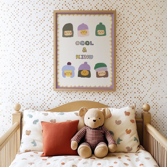 JUSTGOODMOOD Poster – Hochwertige Wandkunst für Kinder